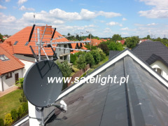 Montaż anteny dvb-t na dachu multiswitch