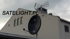 Montaż anten dvb-t UHF VHF oraz satelitarnej 